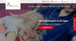 Desktop Screenshot of fysiotherapiehbm.nl