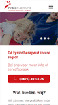 Mobile Screenshot of fysiotherapiehbm.nl